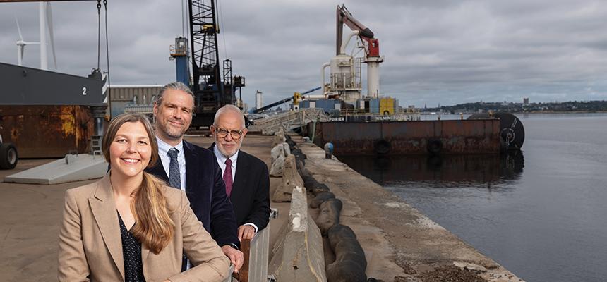 JMLC Co-Editors-In-Chief on Providence's commercial waterfront