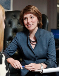 Photo of Veronica Paricio, Assistant Dean for Career Development