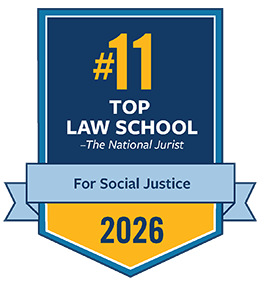 #11 Top Law School for Social Justice 2026 from The National Jurist