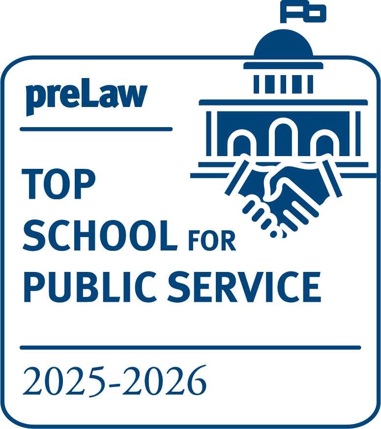 preLaw Top School for Public Service 2025-2026