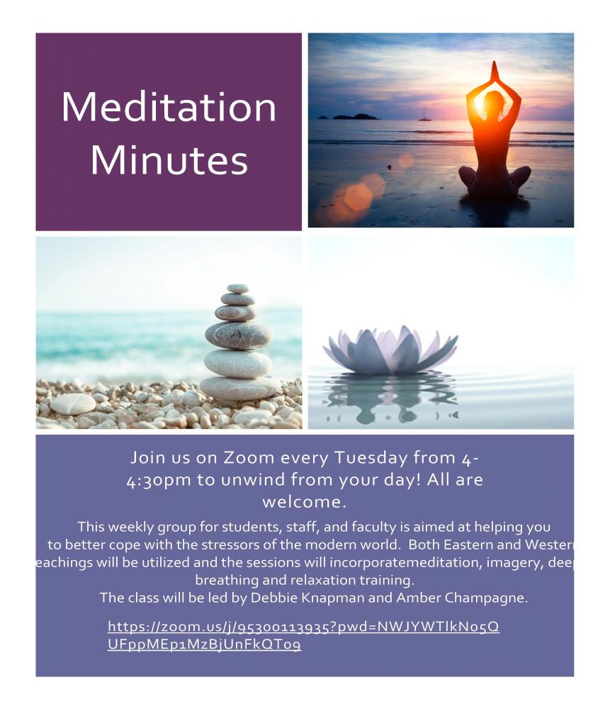Meditation Minutes Flyer