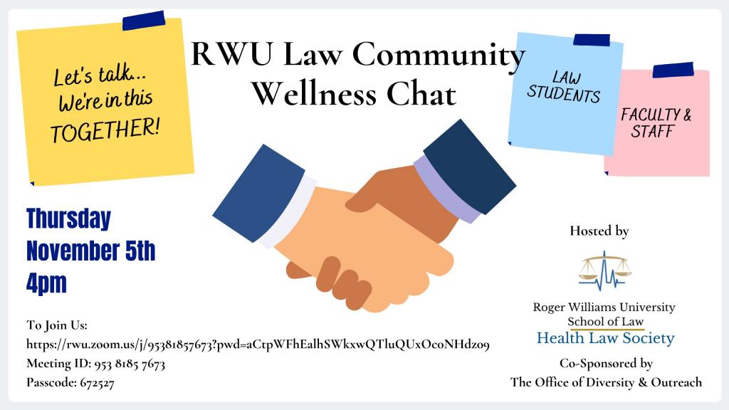 Community Wellness Chat Flyer