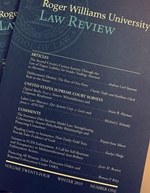 Roger Williams University Law Review publishes its inaugural issue