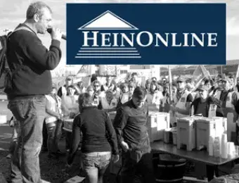 Rally of labor workers.