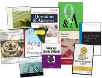 Collage of covers of study aids