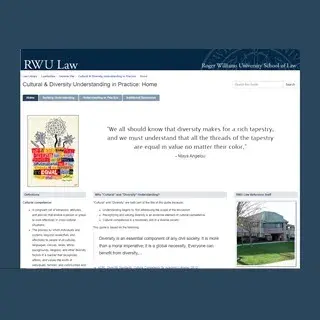 Screenshot of Cultural & Diversity Understanding in Practice Guide