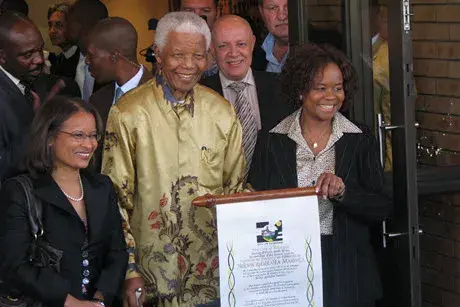 Nelson Mandela on May 13, 2008