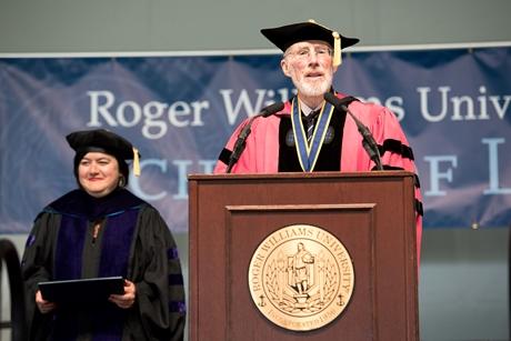 President Farish at RWU Law Commencement