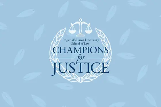 The Champions for Justice logo.