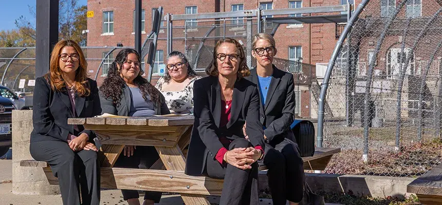 A law clinic working at a prison