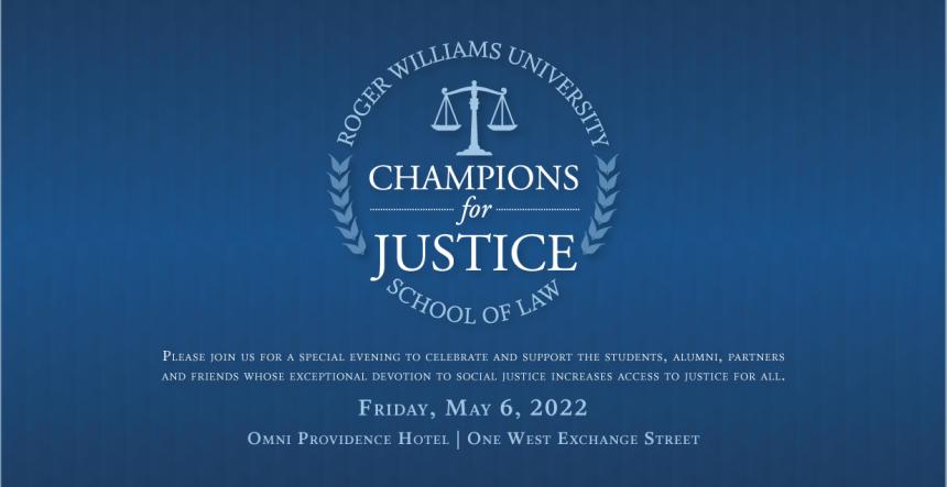 Champions for Justice Friday, May, 6 2022