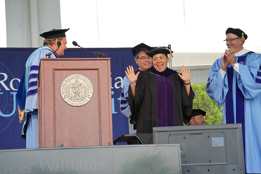 RWU and the School of Law also confer honorary degree to Rachel S. Rollins, United States Attorney for the District of Massachusetts