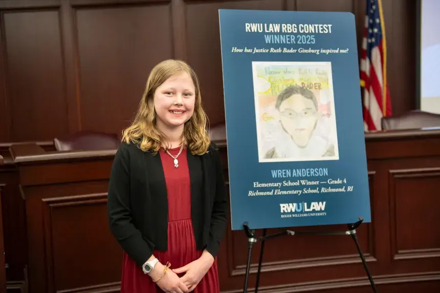 RWU Law RBG Contest Elementary School Winner 2025