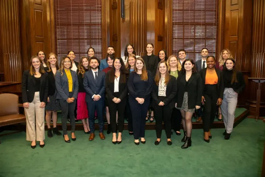 Moot Court Members Group Photo