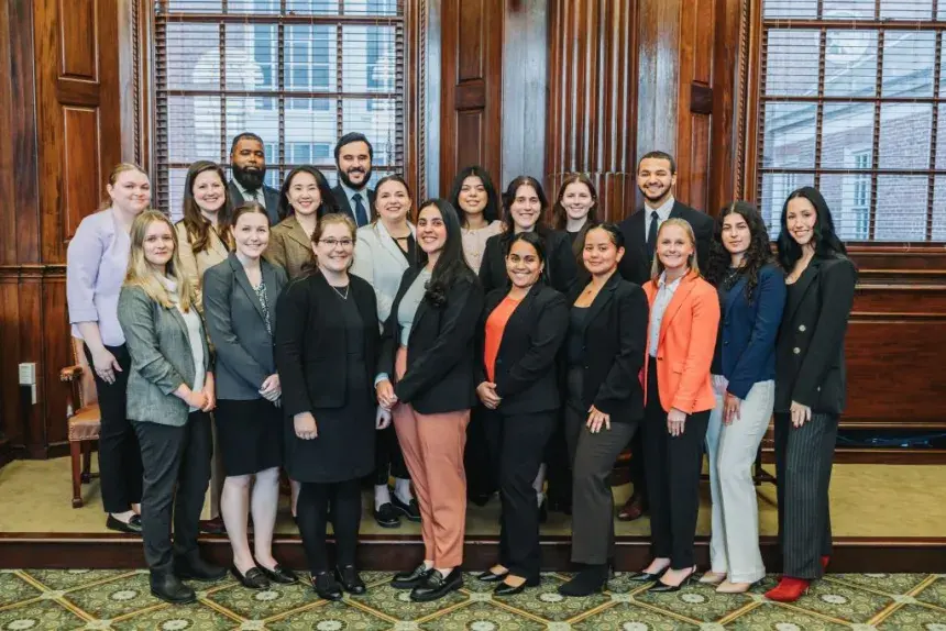 Group photo of RWU Law Students